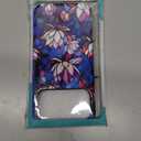 DAIZAG Case Compatible with iPhone 17 Pro Max,Glossy Durable Shock Protection Cover for Girl Women,Lotus Floral Aesthetic Stained Glass