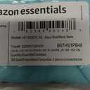 Amazon Essentials Girls and Toddlers' Knit Sleeveless Tank Play Dress, Pack of 2 (X-Large, Aqua Blue/Navy Stars)