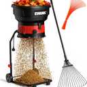 EWORK 15 Amp Leaf Mulcher/Shredder, 16:1 Ratio, Durable Cutting Lines