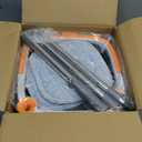 Mop and Bucket Set, Spin Mop with Separate Dirty Water System, Deep-Cleaning Mops for Floors, Versatile Mops for Walls (4 Pad)