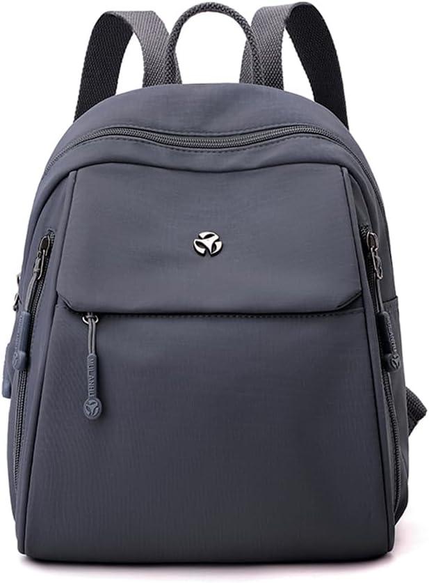Backpack for Women Ladies Casual Daypack Light Weight Small Backpack Purses Daily Backpack Gray-purple