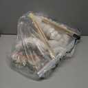 Zakkart SnugCloud Cat Window Perch with 4-Sided Bolster - Orthopedic Cat Hammock for Window Sill - Solid Hardwood & Metal Frame - Window Seat for Pets (Natural Color Wood w/White Bed,)