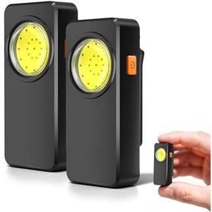 Favorbrite Rechargeable EDC Flashlight with 4 Lighting Modes, 600 Lumens Running Light for Runners, Clip On Flashlight, Pocket Flashlight for Running, Walking, Outdoor Activities and Emergency