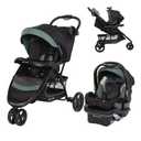 Baby Trend EZ Ride SE Travel System with Secure-Lift Infant Car Seat, Dash Sage, Manufactured Date: 01/07/2026