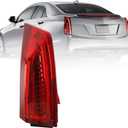 Dasbecan Driver Side Taillight Compatible with 2013-2018 Cadillac ATS