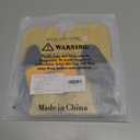 OZERO Men & Women Winter Gloves -30F Deerskin Leather Water-resistant Windproof Cold Weather Glove for Driving Hiking (Medium, Gold-black)