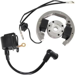 Stator Ignition Coil Stator Rotor Kit works with Flywheel Rotor fits for KTM 50 Senior Junior Pro LC SX 2002-2018 Adventure SXS Mini JR SR LC PRO