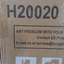 Decofy 70 Fluted Fireplace TV Stand for 80 TVs, Remote & Touch Control Adjustable Flame Colors & Temperature, Entertainment Center with Storage, Modern Media TV Console Table for Living Room(Walnut)