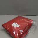 MYSKY HOME Red Curtains Bedroom Curtains 84 Inch Long Blackout Curtains for Living Room Dark Grommet Window Curtains Privacy Protect Room Darkening Single Panel Curtains, 52 x 84 Inch, Red