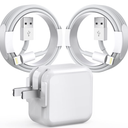 iPad Charger iPhone Charger, 12W USB Power Adapter Foldable Portable Travel Plug with 2Pack MFi Certified 6FT i Pad Charging Cord Cable for iPad4/5/6/7/8/9, iPadmini 1/2/3/4/5, iPadAir 1/2/3, iPhone