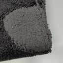 PURRUGS Dirt Trapping Door Mat 32" x 47", Non-Skid/Slip Machine Washable Microfiber Entryway Rug, Dog Doormat, Super Absorbent Welcome Mat for Muddy Wet Shoes and Paws, Charcoal