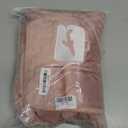 EverSnug Travel Blanket and Pillow - Ultra-Soft, Compact & Lightweight, 65x40 Inches, with Carry Case, Luggage Sleeve & Backpack Clip for Airplane Comfort (
Light Pink
)