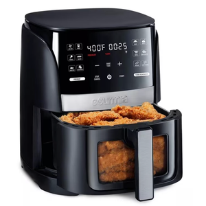 Gourmia, Digital Window Air Fryer, 6-QT, 12 Presets