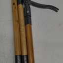 Weed Puller Tool, Stand Up Heavy Duty Weed Remover Tool with Long Handle, Foot Platform Design - 4 Claw Steel Head Weeder Tool, Bamboo Garden Hand Weeding Tool, Smoothly Remove Weeds Without Kneeling