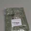 Chyhomenyc Green Valance for Windows, Light Filtering Faux Linen Slub Textured Small Kitchen Valance, Rod Pocket Top Window Short Curtain for Bathroom Basement Farmhouse, 60Wx20L Inch, 1 Panel