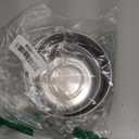 2Pcs Stainless Steel Bird Feeding Bowls, Small Bird Feeding Cup, Stainless Steel Parrot Food Bowl Cage with Holder, Parrot Cage Water Feeder, Pet Cage Cup Holder (Dia 3.93", 4.72",)