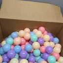GOGOSO Ball Pits Balls for Toddlers Pack of 50 100 200 Plastics Shape Ball Non-Phthalate Non-BPA Non-Toxic 2.2-Inch Crush Proof Play Balls