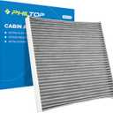 PHILTOP Cabin Air Filter, Replacement for CP173, CF11173, BE-173, Altima, Maxima, Murano, Quest, Includes Activated Carbon, Pack of 1