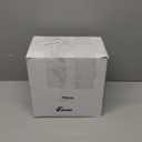 Jenaai 4 Pcs 8.27in Autograph Football Blank White Panels Mini Official Size 3 Autograph Footballs Customized Signature Team Balls Trophy for Rugby Game (Double Sided Blank)