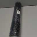 OLANLY Indoor Outdoor Mat, Sturdy Natural Rubber Floor Mat, Non Slip Low Profile Waterproof Doormat, and Stain Front Door Mats, Easy Clean Patio Entrance Mat, 30''x17'', Black