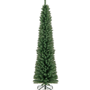 7 Feet Pencil Christmas Tree with 523 Memory Wire Branch Tips and Upgraded Metal Stand