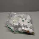 59PCS 6 Style Poinsettia Flowers Artificial Christmas Tree Decorations White Christmas Ornaments with Berry Stems Snowflakes Cards for Wreath Fireplace Stairs Xmas Tree Decor