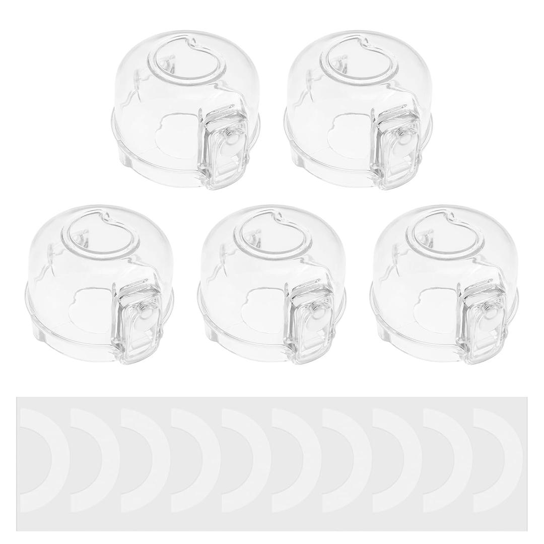5 Pack Stove Knob Covers for Child Safety, Gas Oven Knob Covers Baby Safety Stove Gas Knob Covers