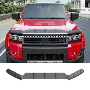 powoq Hood Protector Compatible with 2024-2026 Toyota Land Cruiser Deflector Upgraded TPE Shield Hood Deflector Replacement for 2024-2026 Toyota Land Cruiser Accessories