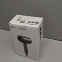 Slopehill Professional Ionic Hair Dryer, Powerful 1800W Fast Drying Low Noise Blow Dryer with 2 Concentrator Nozzle 1 Diffuser Attachments for Home Salon Travel (Matte Blue)