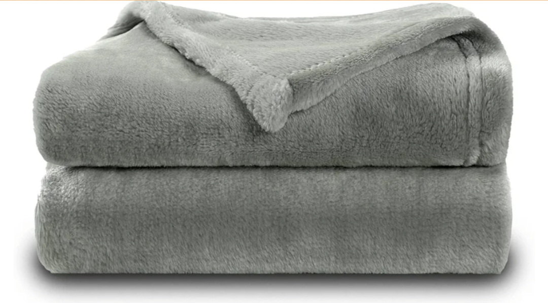 VELLUBAM Electric Heated Blanket Twin 62" x 84" - Soft Fuzzy Cozy Flannel Sherpa Electric Blanket with 5 Heating Levels & 10 Hours Auto Off, Heated Blanket for Women and ETL Certified