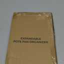 Pots and Pans Organizer for under Cabinet, Pan Pot Organizers inside Cabinet, Expandable Organizer with 10 Adjustable Dividers for Cookie Sheets, Cutting Boards, Pot Lids, Cookware - Frying Pan Rack (White)