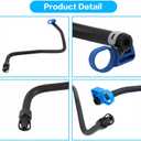 FZJDSD Engine Radiator Coolant Hose & Heater Hose &Pipe 5PCS Compatible with Chevy Cruze 2011-2016 1.4L Replace 13251447 13251435 13291779 94543097 25193343