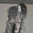 5" Heavy Duty Gate Caster with Side Brake, Spring Loaded Gate Wheels, Gate Caster Wheel with 360 Rotation for Wooden Gate Fence, Metal Tube Gate, 220 Lbs Capacity, Black, 2 Pack