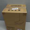 Cesun 1.2 Gallons Small Black Trash Can, Bathroom Garbage Can with Lid and Foot Pedal, Mini Round Wastebasket for Bathroom, Bedroom, Office, 4.5 Liters / 1.2 Gallons, Matte Black