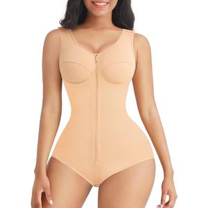 FeelinGirl Shapewear Tummy Control Fajas Colombianas Stage 2 Post Surgery Compression Garment Body Shaper for Women M