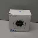 Gaiatop Small Desk Fan Rechargeable, Quiet Personal Table Fan, Touch Control Display, 360 Tilt, 5-Speed Strong Wind, 4000mAh Battery, Small Fans for Bedroom Dorm Office, Gifts for Women Men, Black