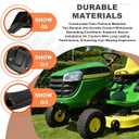 GX26202 Bumper Compatible with John D-eere E140, E150, E160, D100, D110, D125, D130, D140, D150, D155, D160, D170, E100, E120, E130, E170, E180 100 Series, Also 92H, 107H, 107S, S240 Tractors