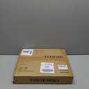 TUTOTAK 2 Tier Printer Stand, Rolling Printer Cart with Power Outlets and USB Ports, Mobile Printer Table with Wheels, for Under Desk, Office, Home, White PS01BW001 (2 Tier(15.7 x 11.8 x 15.4inchs))