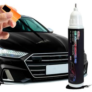 Touch Up Paint for Cars, Car Paint Scratch Repair, Two-In-One Car Touch Up Paint Fill Paint Pen, Universal Car Accessories Decoration Auto Touch Up Paint for Scratch Repair Various Cars (Black)