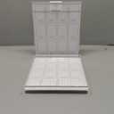 Elil Polaroid & Fujifilm Instax Frame  Clear Acrylic Floating Picture Frame 11.8" x 10.2" Holds 8x10 Photo or 12 Instax Mini Polaroid Go Prints Double-Sided Collage Display for Wedding, Pack of 2