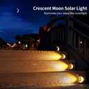ROSHWEY Solar Step Lights 12 Pack, Stair Lights Outdoor Waterproof, LED Step for Outside, Outdoor Solar Powered Step Lighting for Patio Decor, Deck, Porch, Front Door, Walkway,Warm Light