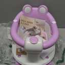 Baby Bath Seat for Babies 5-10 Months & up Non-Slip Toddler Bath Seats for Sitting Up Infant Bathtub Chair with Suction Cups and Soft Cushion for Baby Shower Tub Seat (Purple)