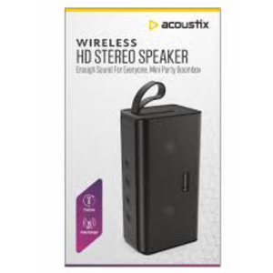 Acoustix Bluetooth Speaker, Portable Wireless Bluetooth Speakers