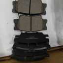 MOTOREVO Rear Geomet Brake Rotors Kit Compatible with RAV4 [2006-2018, 281mm11.1in] Automotive Replacement Back Discs and Ceramic Brake Pads 2007 2008 2009 2010 2011 2012 2013 2014 2015 2016 2017