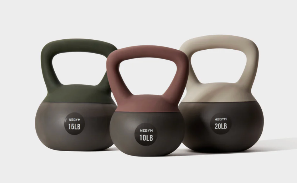 Soft Kettlebell Set - 10, 15, & 20 lbs