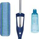 Bona PowerPlus Premium Motion Spray Mop for Hardwood Floors - Includes PowerPlus Hardwood Floor Cleaning Solution and PowerPlus Microfiber Cleaning Pad - Vibrating Spray Mop for Wood Floors