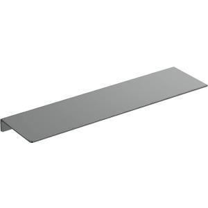 Danpoo 20 inch Gray Floating Shelf for Wall Organizer & Storage, Display Shelf, Metal Wall Shelf for Bathroom, Living Room, Kitchen, Bedroom