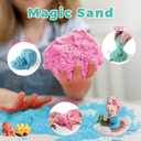 Mermaid Light-Up Terrarium Kit for Kids - LED Night Light Birthday Gift for Girls Ages 4 5 6 7 8-12 Year Old - Mermaid Toys for Girls - DIY Arts and Crafts Kit for Kids