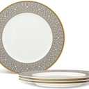 Noritake Infinity Bronze Set of 4 Dinner Plates, 11"