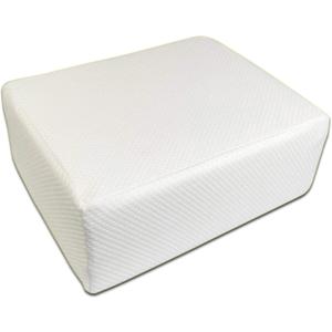 Cube Memory Foam Square Pillow, Ergonomic Support Headrest Slow Rebound Memory Foam Bed Pillow, Side Sleeping Pillow, Cervical Pillow, Travel Pillow, (15"×12"×6")